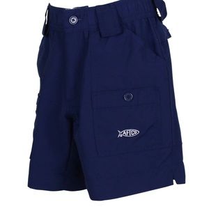 AFTCO Fishing Shorts Navy Blue Size 24